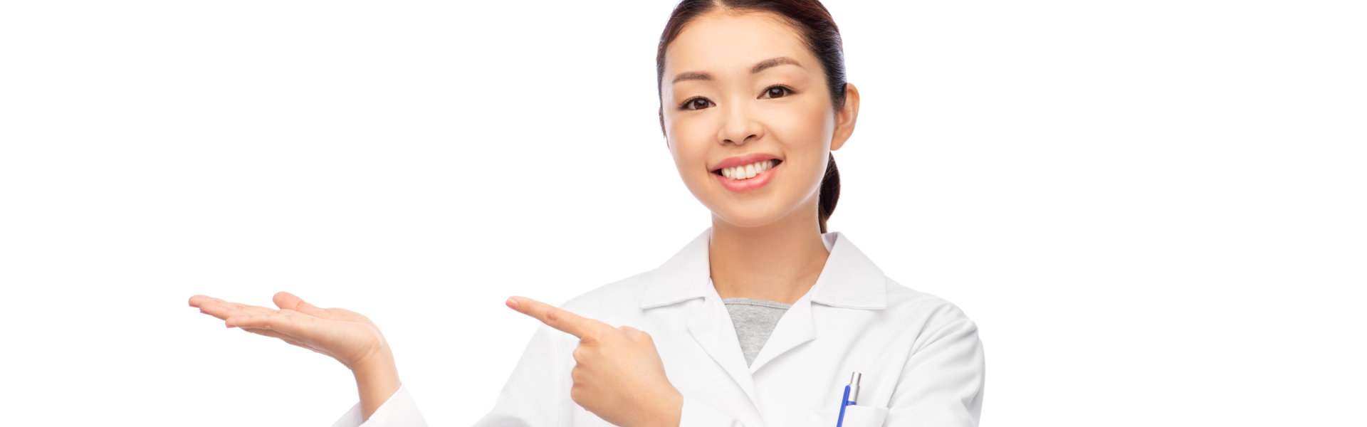 woman smiling